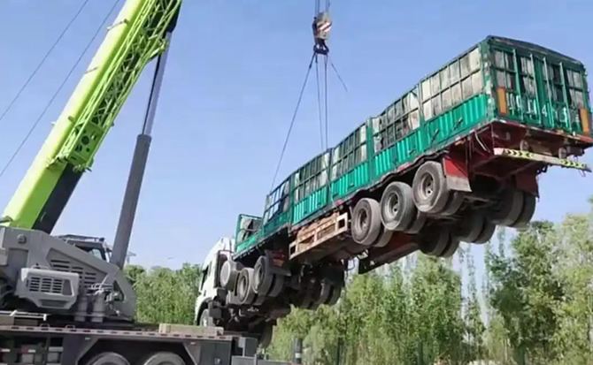 海州区道路脱困救援案例